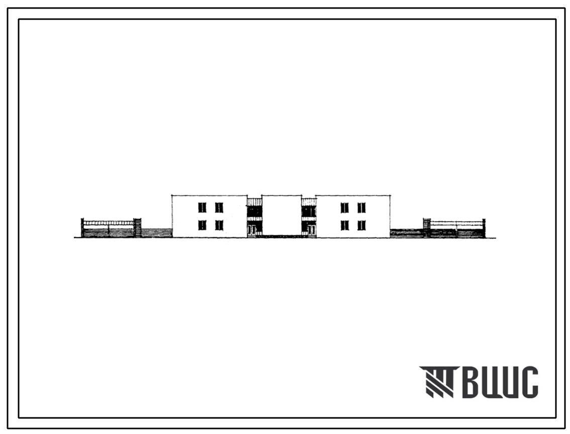 Типовой проект 214-2-121с Детские ясли-сад на 160 мест, со стенами из кирпича, для строительства в 4А и 4Г климатических подрайонах сейсмичностью 9 баллов