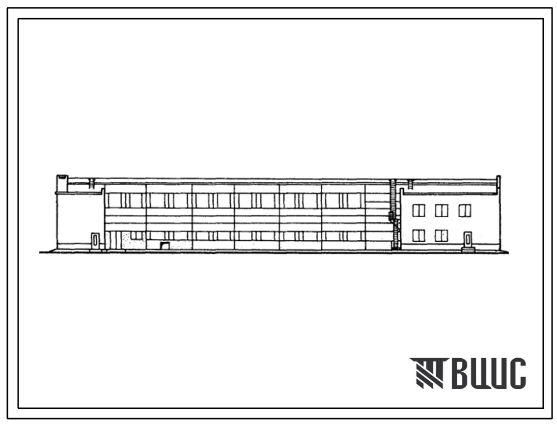 Типовой проект 411-2-107 Шпалорезный цех со станком ПДТ-6-3 производительностью по распиловке до 50 000 м? в год.