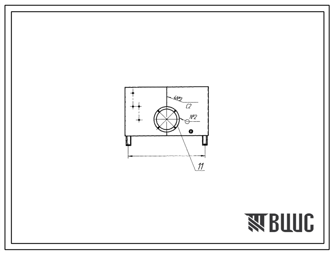 Шифр С500.ПБ.100.000 Гидробак сварной С500.ПБ.100.000
