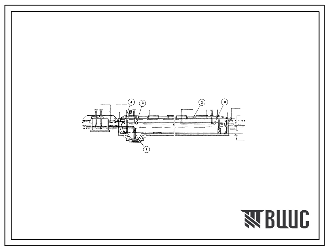 Типовой проект 902-2-43 Нефтеловушка из сборных железобетонных элементов на расход воды 15 л/сек