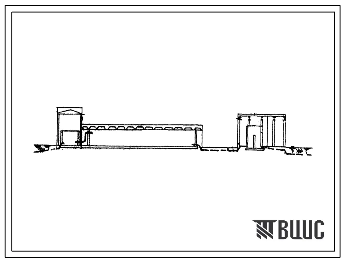 Типовой проект 4-18-772 Водопроводная очистная станция для подготовки питьевой воды производительностью 100 тыс. м3 / сутки.