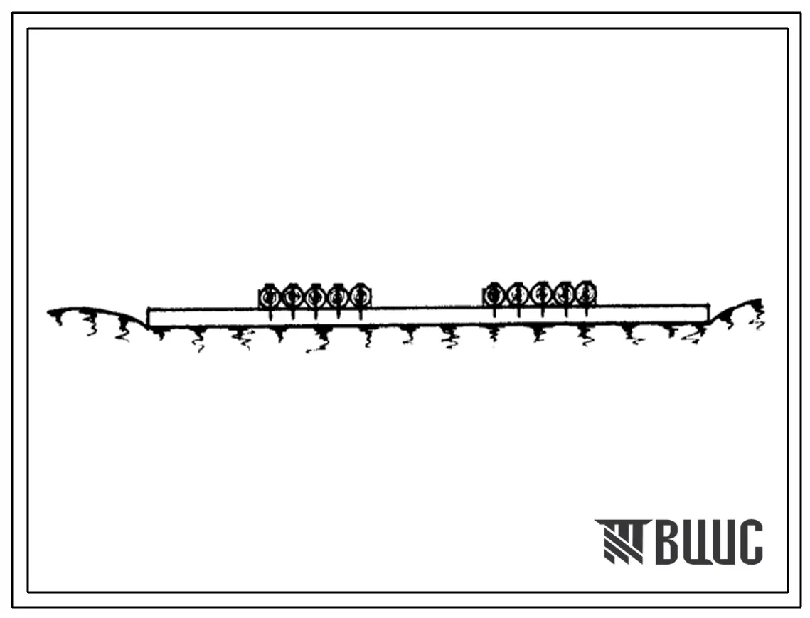 Серия 3.503-10 Конструкции временных автотракторных дорог и искусственных сооружений для строительства линий электропередачи (на болотах и слабых грунтах с несущей способностью 0,1-1,0 кг/см2). Материалы для проектирования.