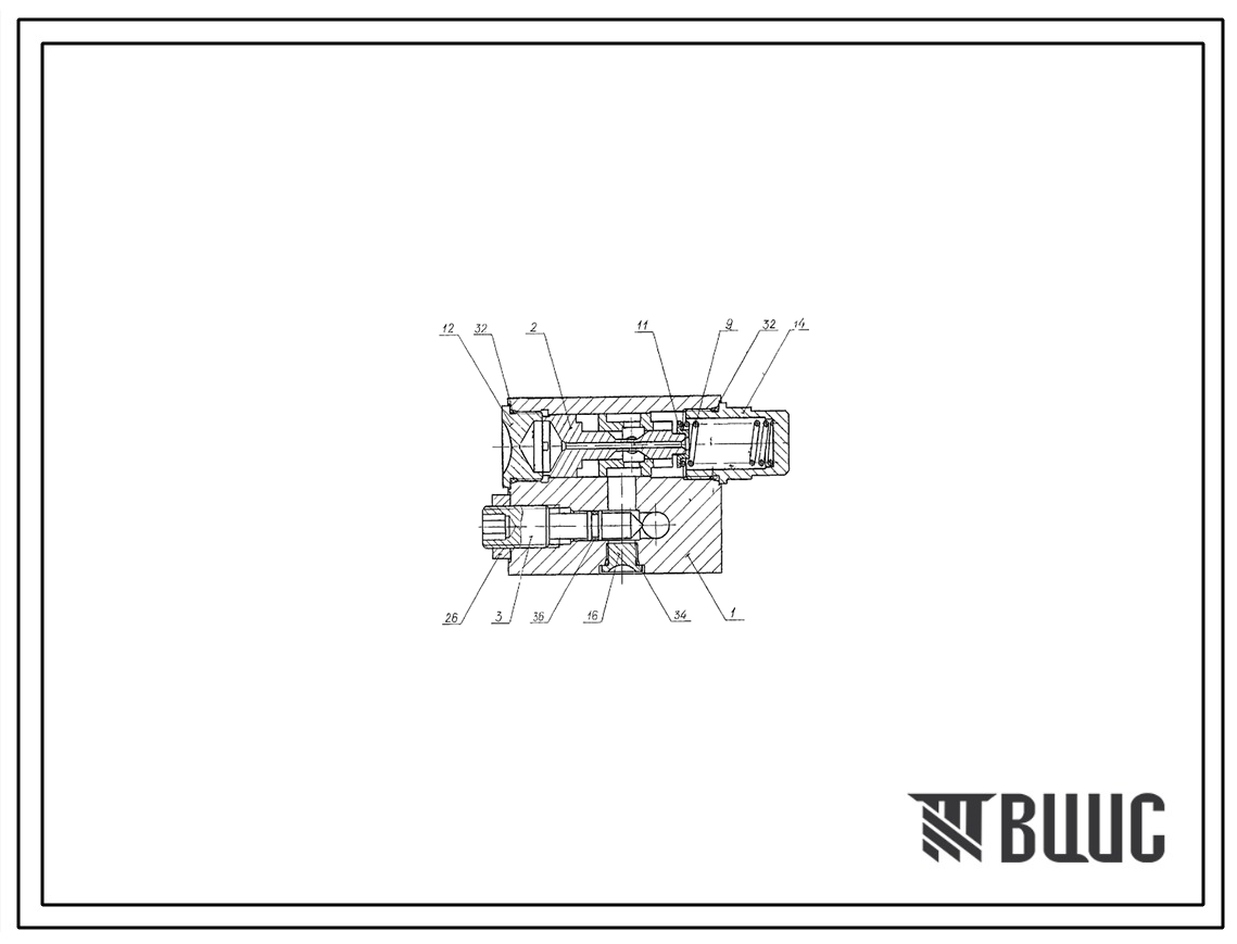 Шифр КСС000 Клапан ограничения мощности КСС000