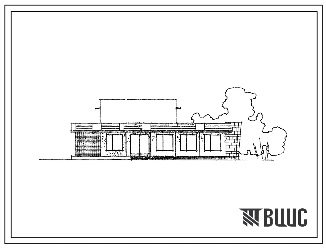 Типовой проект 264-13-21 Кинотеатр на 150 мест с клубными помещениями. Для строительства во II и III строительно-климатических зонах (Для 1 и 3 проектно-строительных зон).