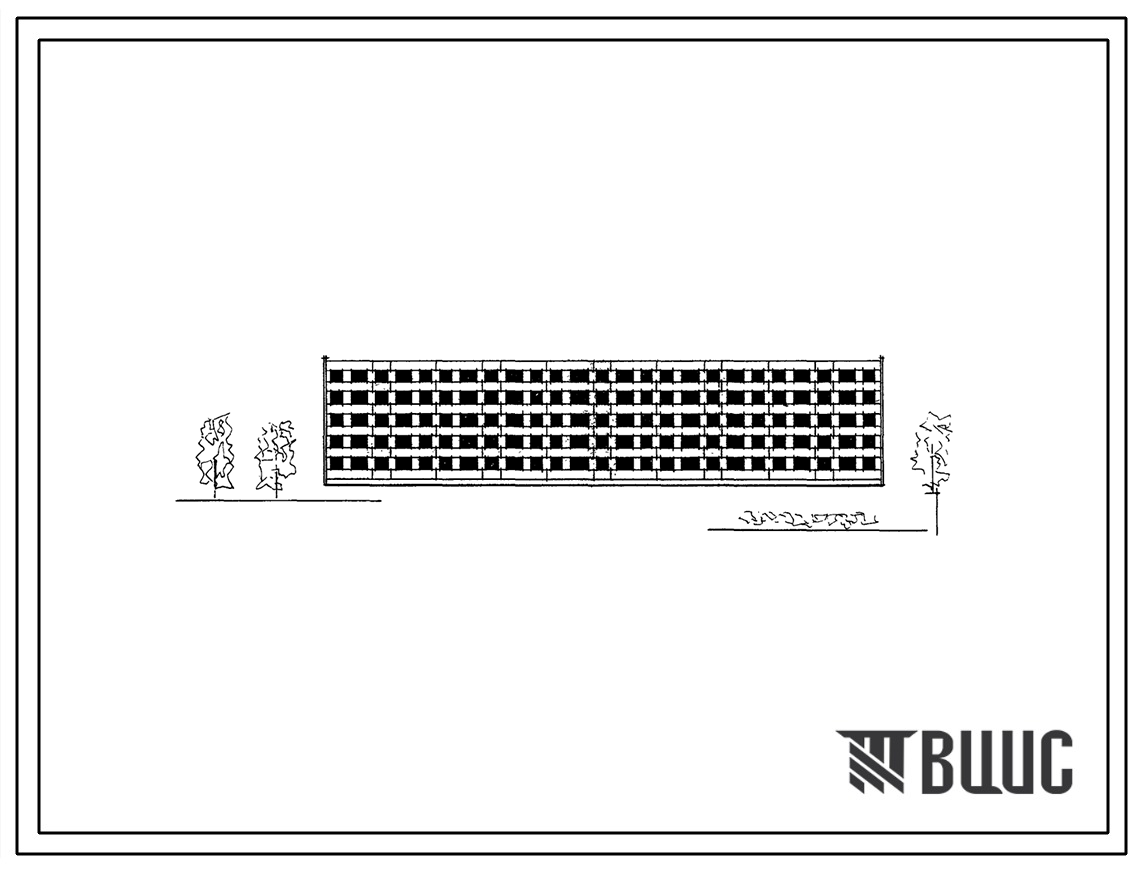 Типовой проект 1-434С-31/71 5-этажный 5-секционный дом на 100 квартир для строительства в Белорусской ССР.