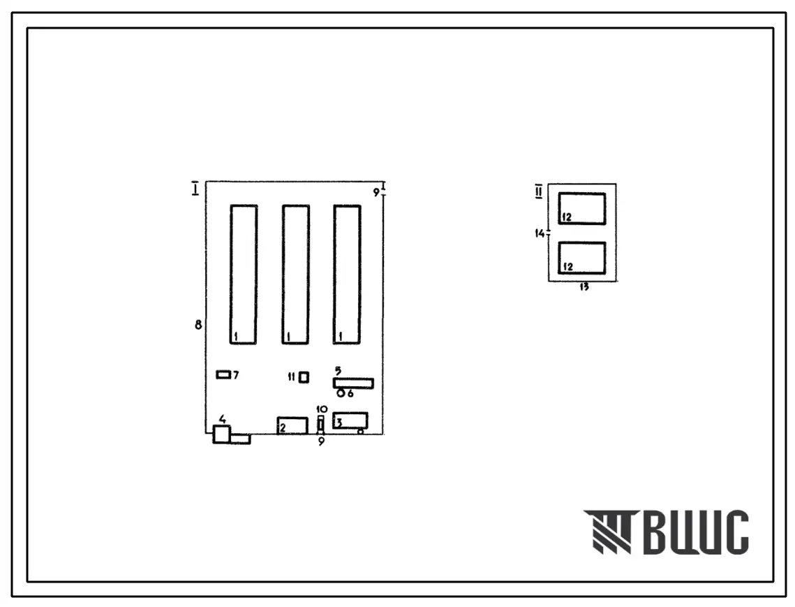 Типовой проект 819-179 Птицеводческая ферма на 200 000 голов ремонтного молодняка кур.