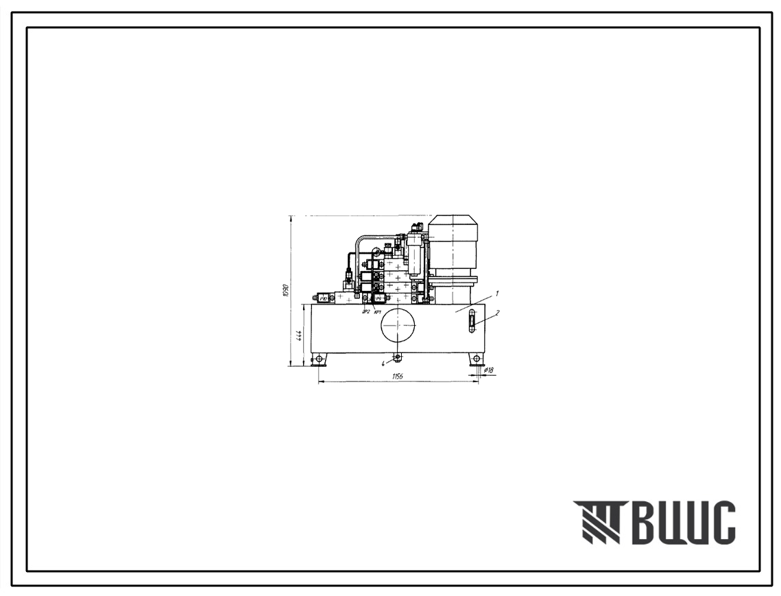 Шифр С250.АЕШ9976-037.ПС Насосная установка С250.АЕШ9976-037