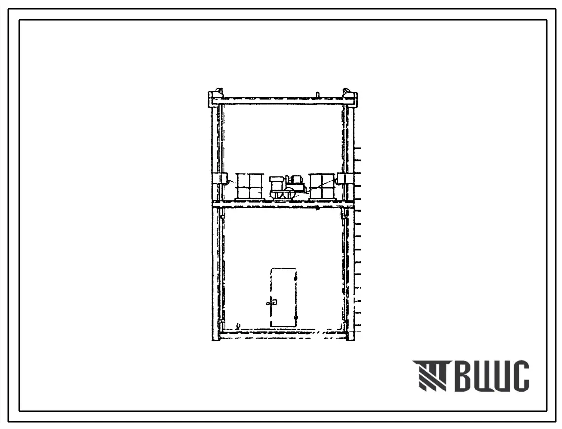 Серия ПР-05-55 Ворота подъемные с автоматическим управлением 3,6х3,6 м и 3,6х3,0 м. Материалы для проектирования.
