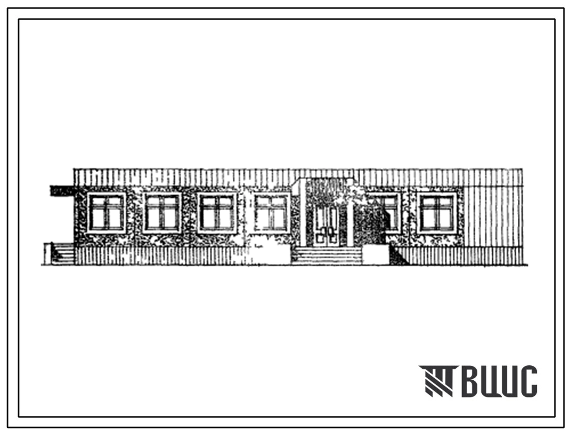 Типовой проект 281-1-216с.87 Здания-блоки для формирования комплексов торгово-бытового обслуживания. Комплексный приемный пункт на 15 рабочих мест