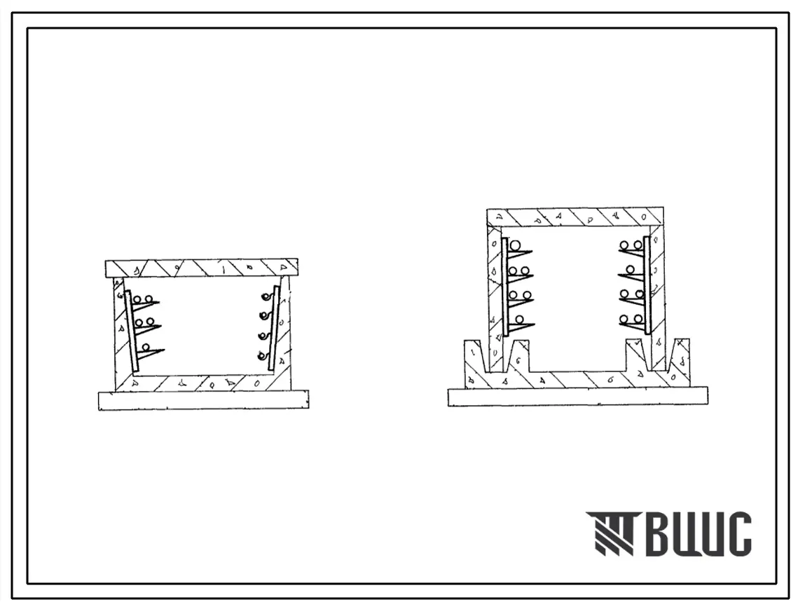 Серия 4.407-83 Прокладка кабелей в каналах. Материалы для проектирования.
