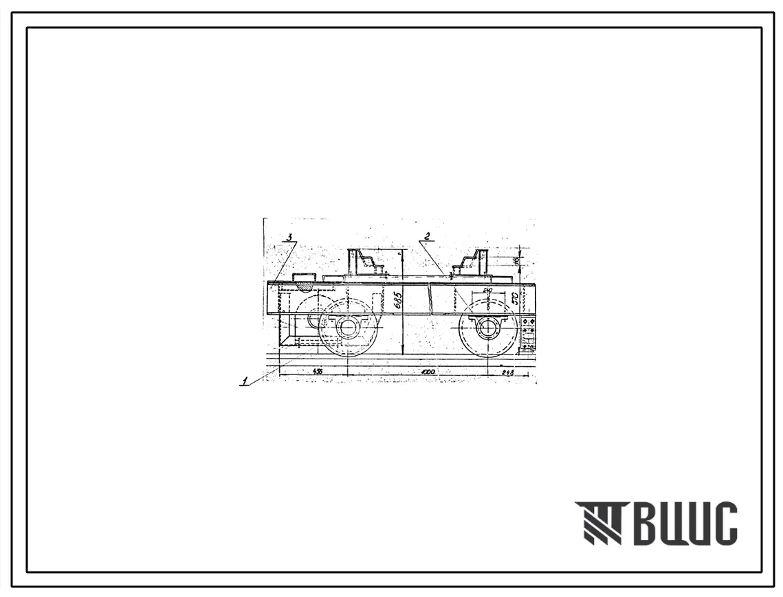 Проект 39387 Тележка для ковшей емкостью 1-3 т