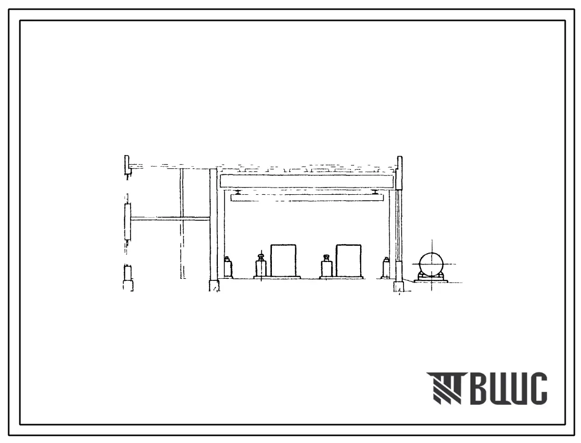 Типовой проект 405-4-17 Криогенная станция производительностью 45 л/час жидкого гелия и 180 л/час жидкого азота (Г-3 и 2СКДС-70).(Вариант стен в кирпиче).