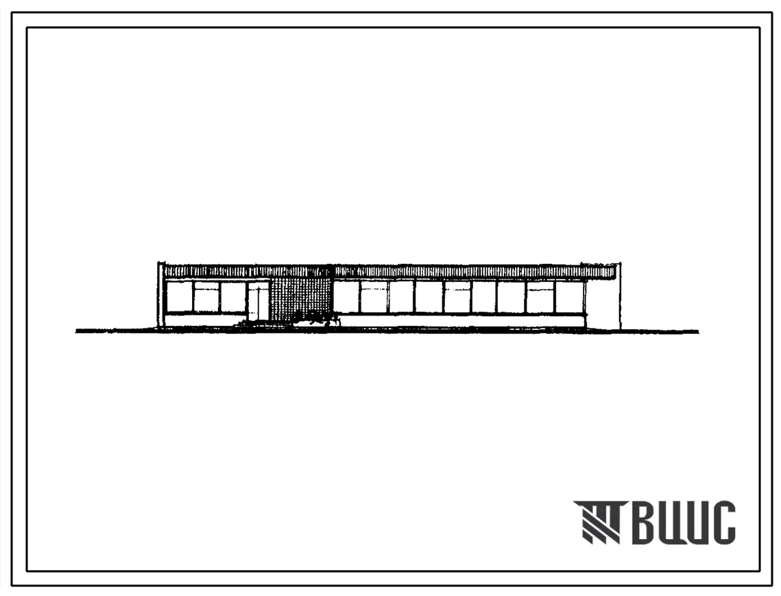 Типовой проект 272-20-118п. Столовая (стены панельные) на 110 мест, работающая на полуфабрикатах.