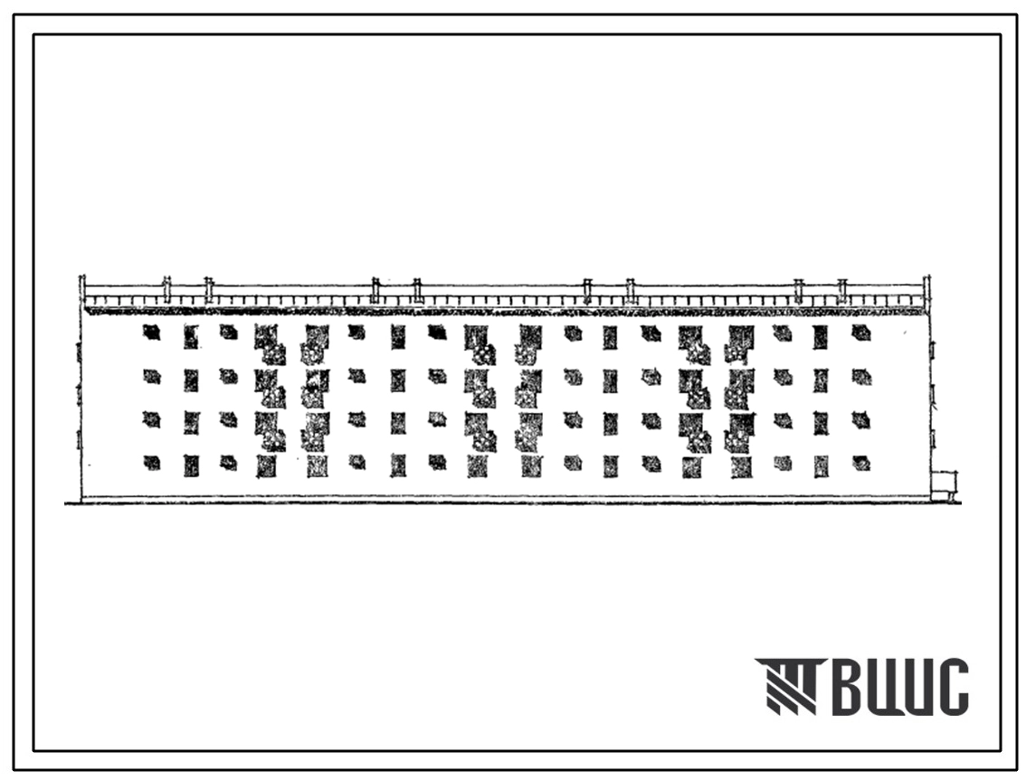 Типовой проект 114-77-70сп.84 4-этажный 4-секционный дом на 32 квартиры типа 2Б и 3А. Для строительства в 4А и 4Г климатических подрайонах сейсмичностью 8 баллов на грунтах 2 типа просадочности.