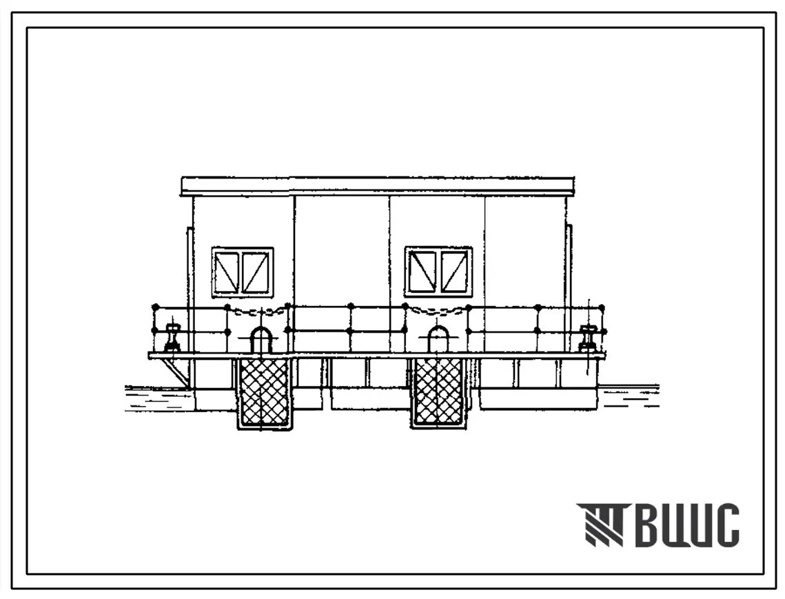 Типовой проект 901-2-151.87 Плавучие насосные станции гидромеханизированных предприятий нерудных материалов. Насосная станция Д800-57. Производительность 800 м3/ч