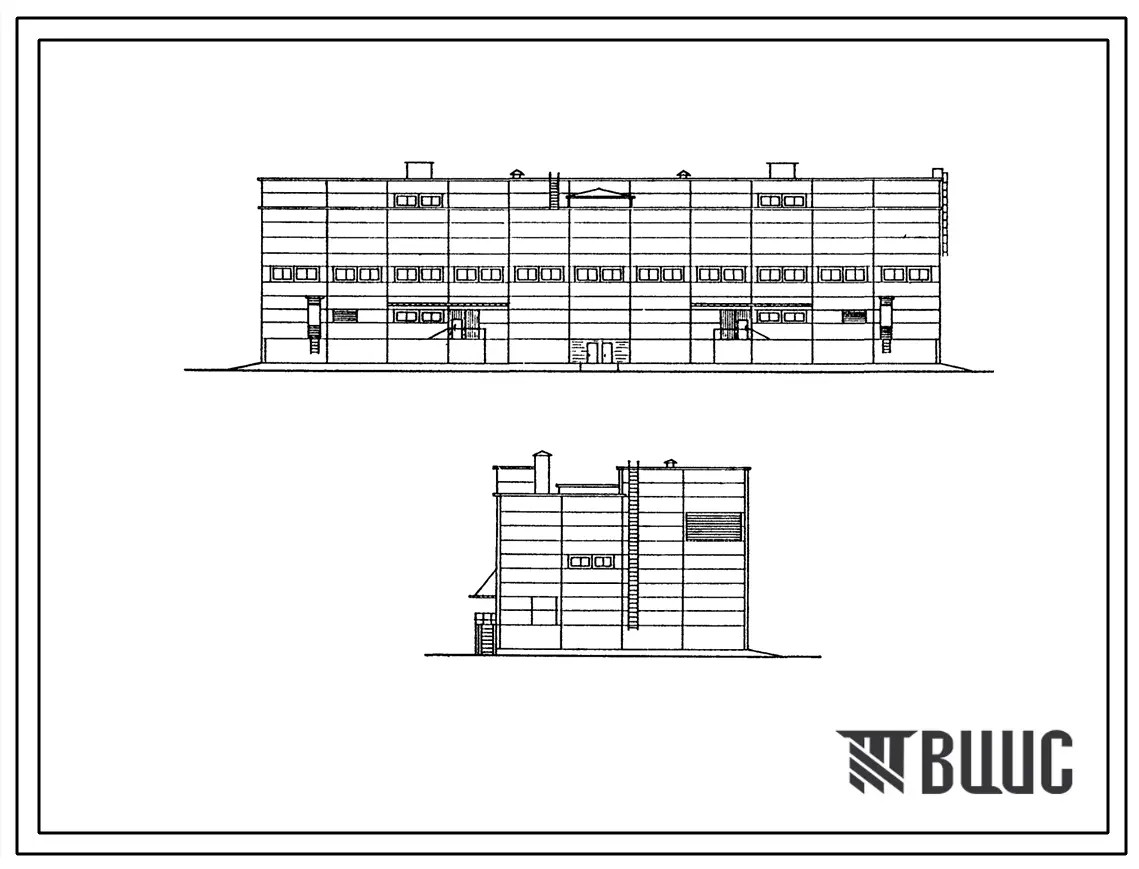 Типовой проект 407-3-609.91 Закрытая подстанция напряжением 110/6-10 кВ по схеме 110-5Н с трансформаторами 63(80) мВ.А в сборном железобетоне с воздушными вводами 110 кВ