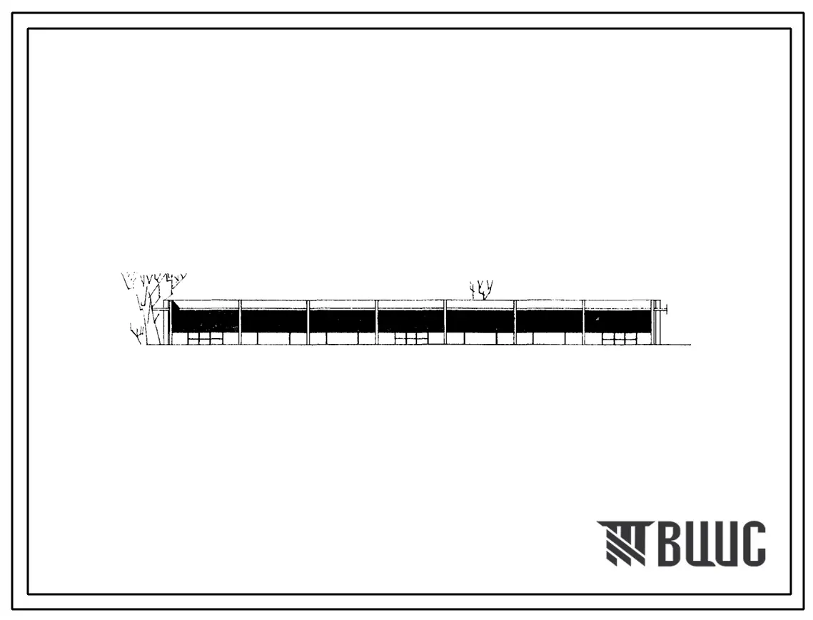 Типовой проект 271-30-15с Торговый центр для жилого района на 30 тысяч жителей в полносборных конструкциях серии ИИ-04. Для строительства в IV строительно-климатической зоне, в районах с сейсмичностью 7-8 баллов.