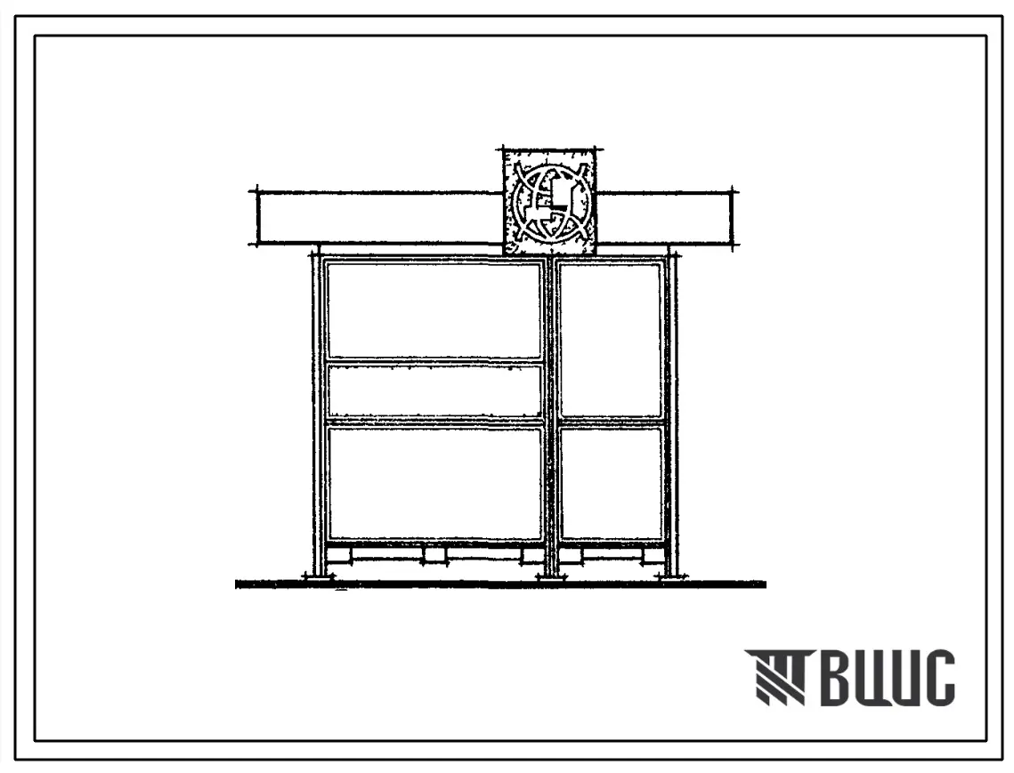 Типовой проект 310-1-12 Киоски (киоск «Газеты и журналы»)и павильоны торгово-бытового обслуживания из сборных конструкций заводского изготовления.