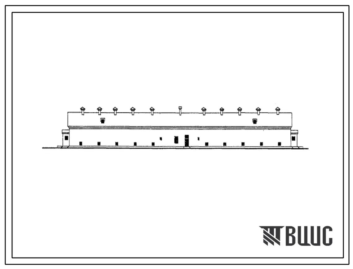 Типовой проект 805-131 Птичник для выращивания 29 тыс. молодняка кур от 61 до 140 дней в клеточных батареях типа «КБА-4».