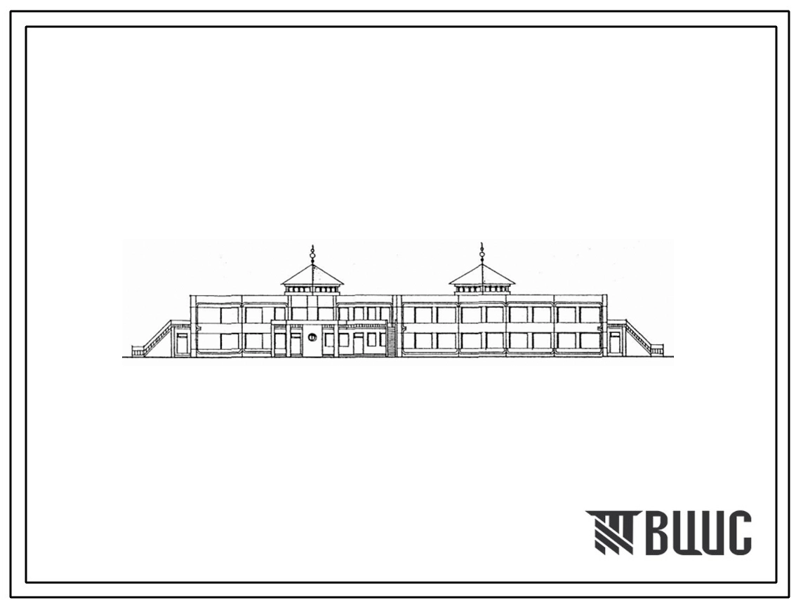 Типовой проект 212-01-465с.88 Детские ясли – сад на 280 мест. Сейсмичность 7,8 баллов. Здание двухэтажное. Каркас по серии 1.020.1-2с. Стены из однослойных керамзитобетонных панелей по серии 1.030.1-1.