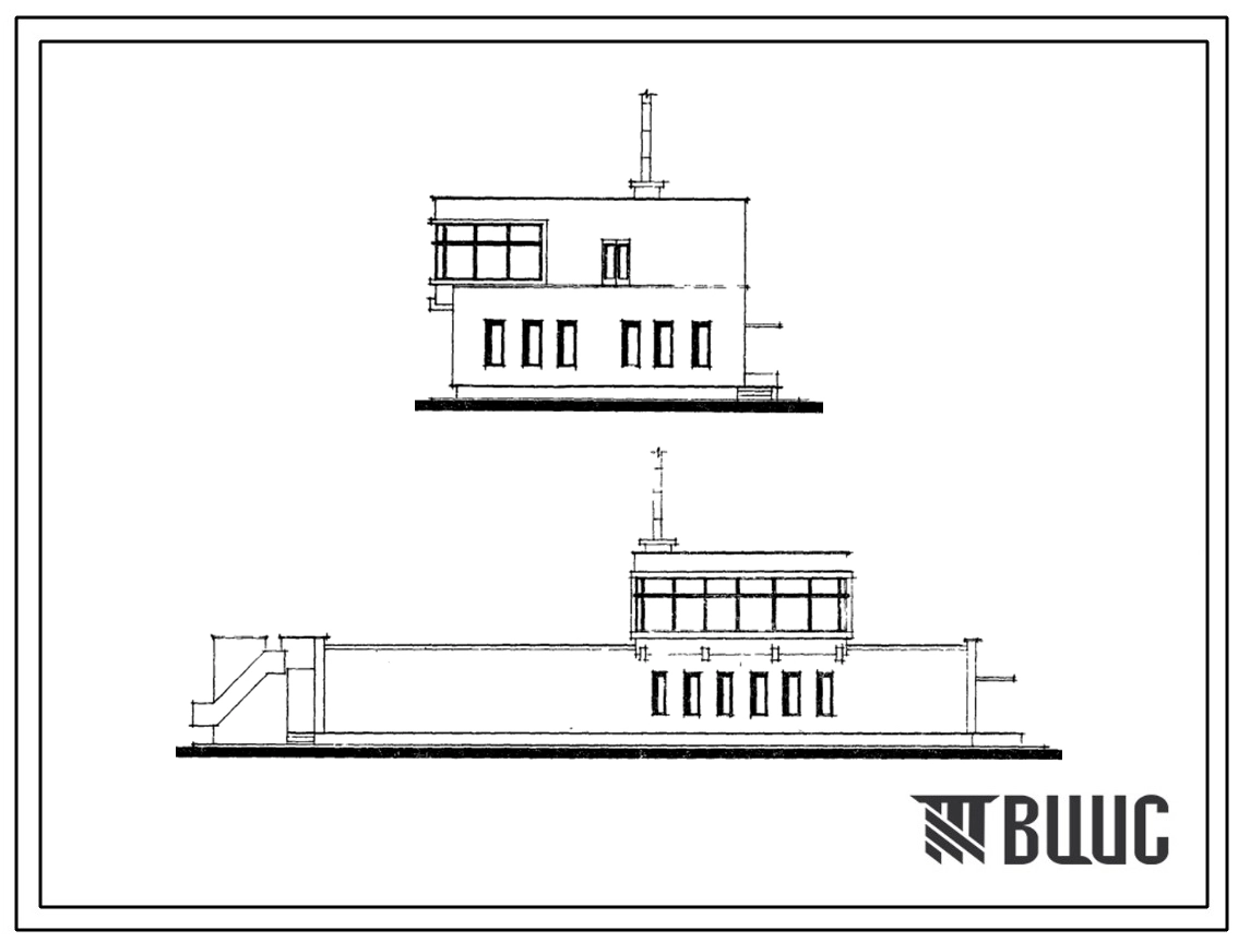 Типовой проект 501-270 Пост электрической централизации. Тип Пп С3-27.