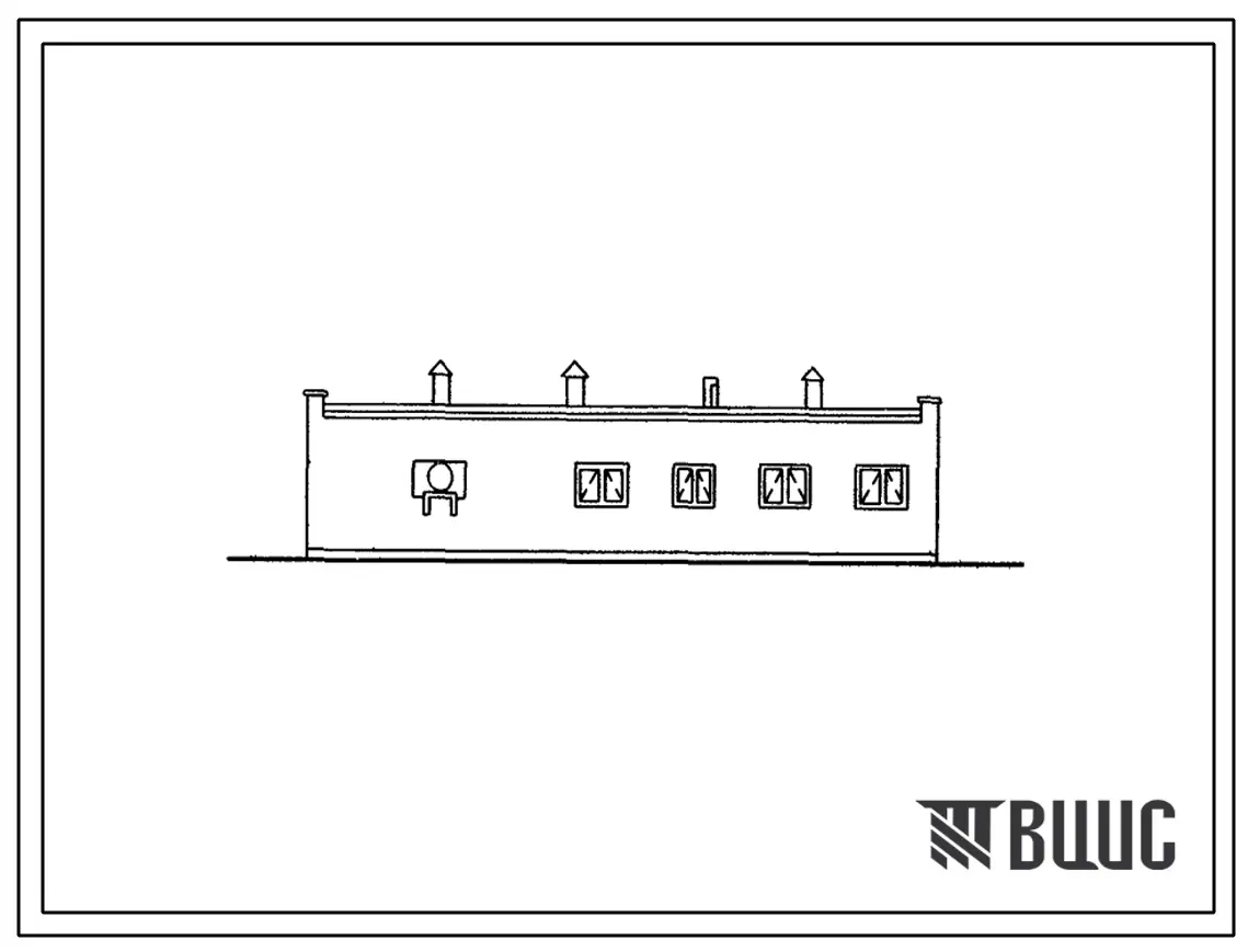 Типовой проект 801-358с Молочный блок производительностью 3 т молока в сутки с пастеризацией 6 т молока с применением доильной установки АДМ-8. Для строительства в районах сейсмичностью 7 и 8 баллов