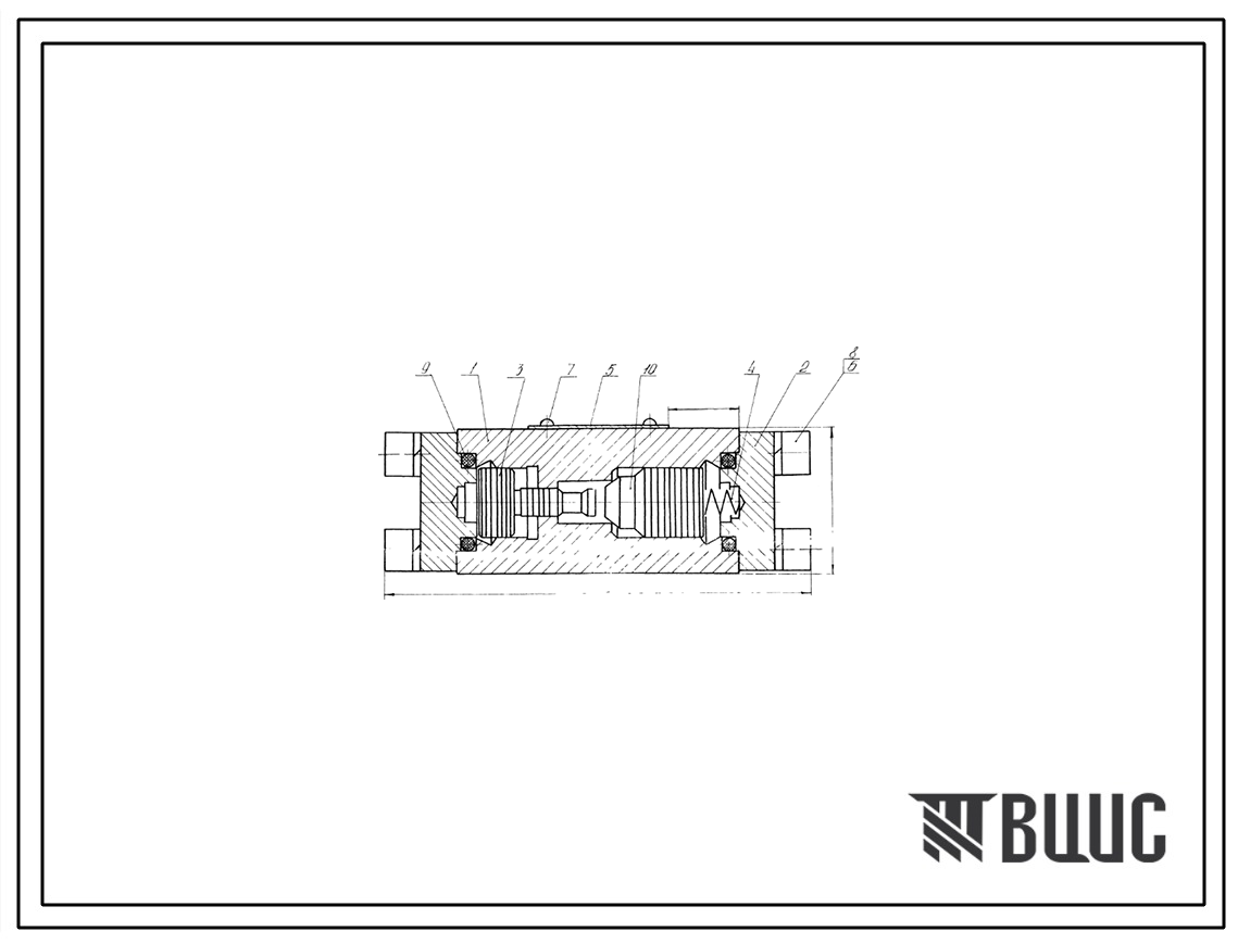 Шифр Т-2КУ12/320-00 Гидрозамок односторонний Т-2КУ12/320-00