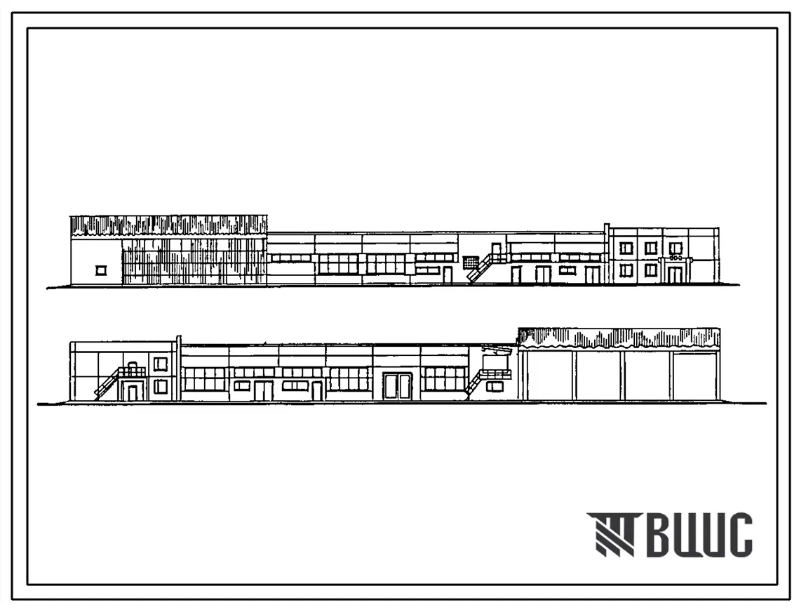 Типовой проект 409-15-100.87 Главный корпус с годовой производственной программой 0,5 млн.руб. производственной базы ремонтно-строительного участка