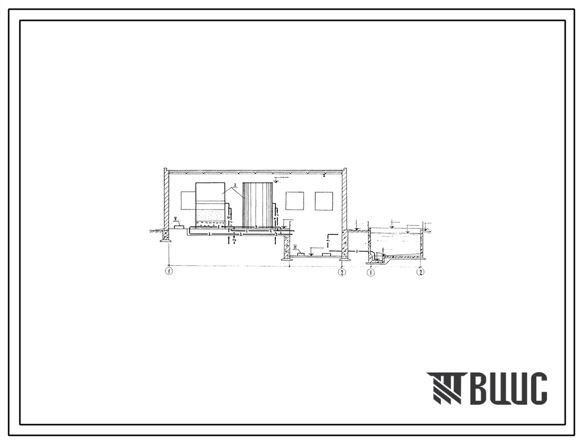 Типовой проект 902-2-249 Установка по доочистке сточных вод на песчаных фильтрах производительностью 400, 700 куб. м/сутки