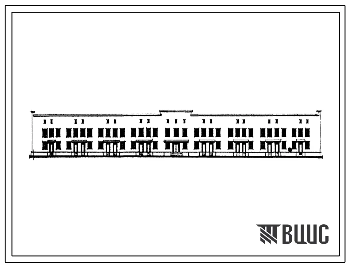 Типовой проект 254-1-8с Детская инфекционная больница на 120 коек. Для строительства во II, III и IV строительно-климатических зонах, в районах над горными выработками, с сейсмичностью 7-8 баллов.