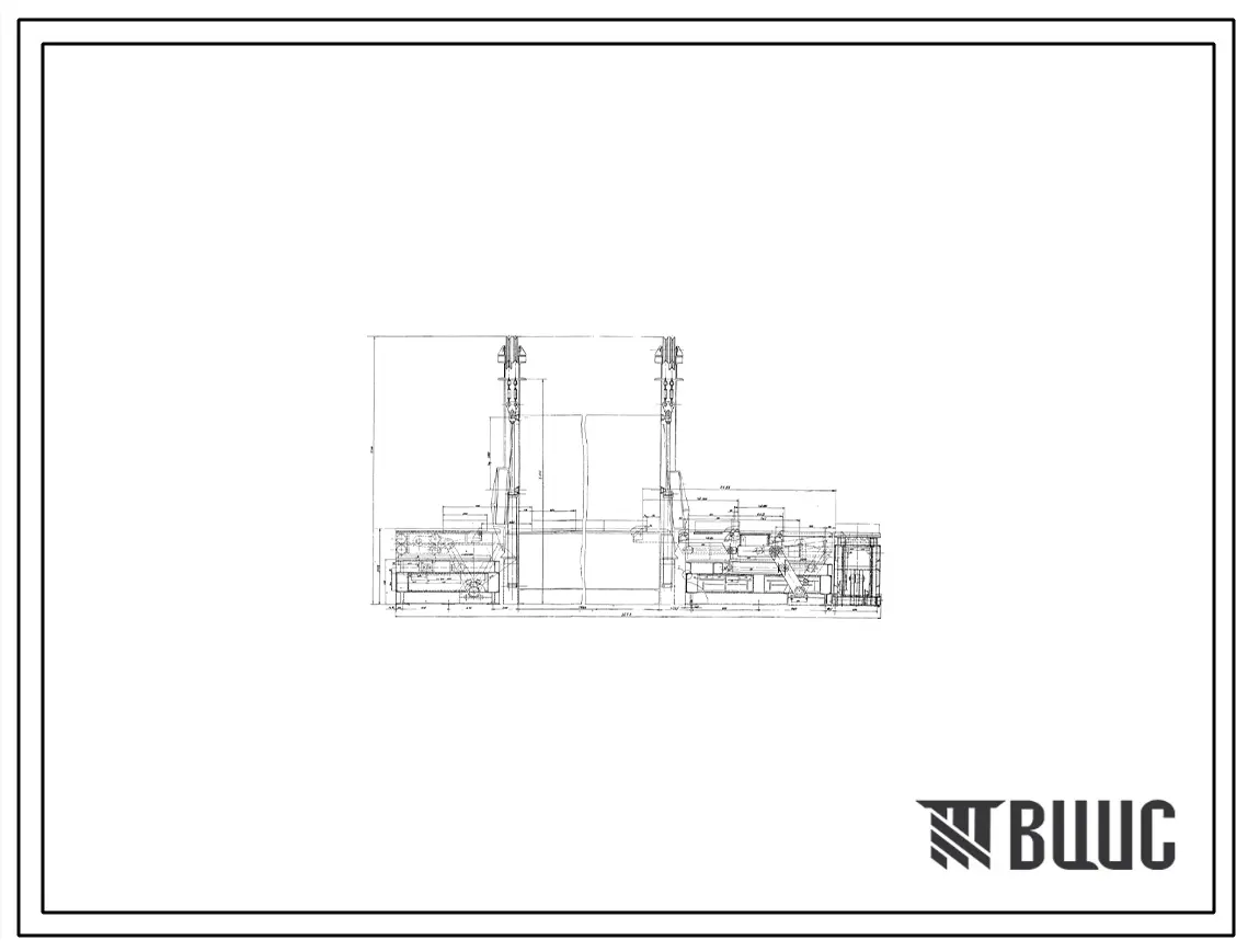 Проект 59141 Механизмы печи термической толкательной размер пода 2(1,276х2,88) м, на газе