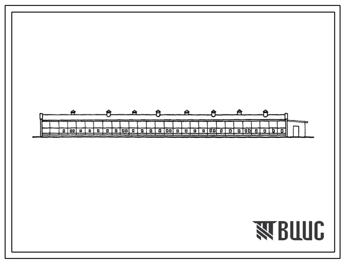 Типовой проект 805-253 Птичник на 2650 уток родительского стала