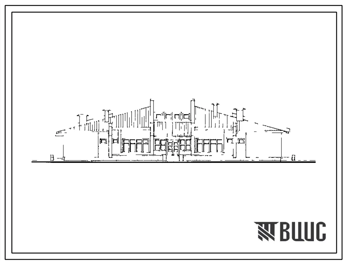Типовой проект 264-16-5.13.89 Комплекс культурно-бытового обслуживания (тип 1) для строительства в УССР