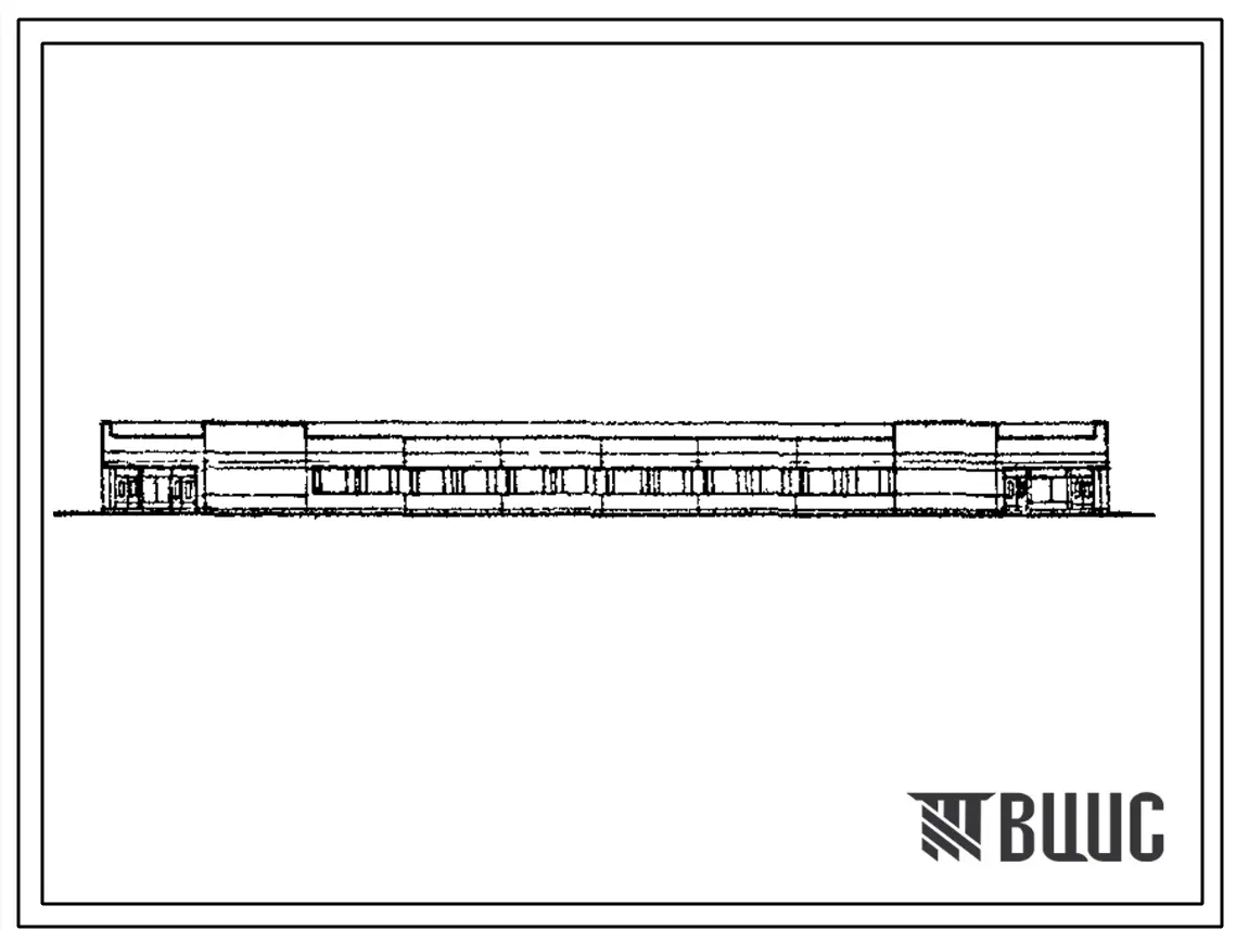 Типовой проект ЦВП-81 (04-69-КПС) Столовая солдатская односменная на 1000 посадочных мест в конструкциях серии ИИС-04 для районов с сейсмичностью 7-8 баллов