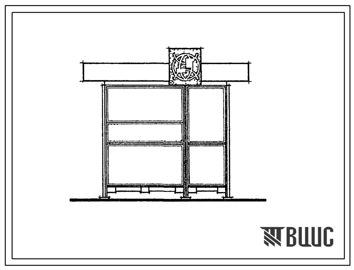 Типовой проект 310-1-11 Киоски (киоск «Хозяйственные товары»)и павильоны торгово-бытового обслуживания из сборных конструкций заводского изготовления.