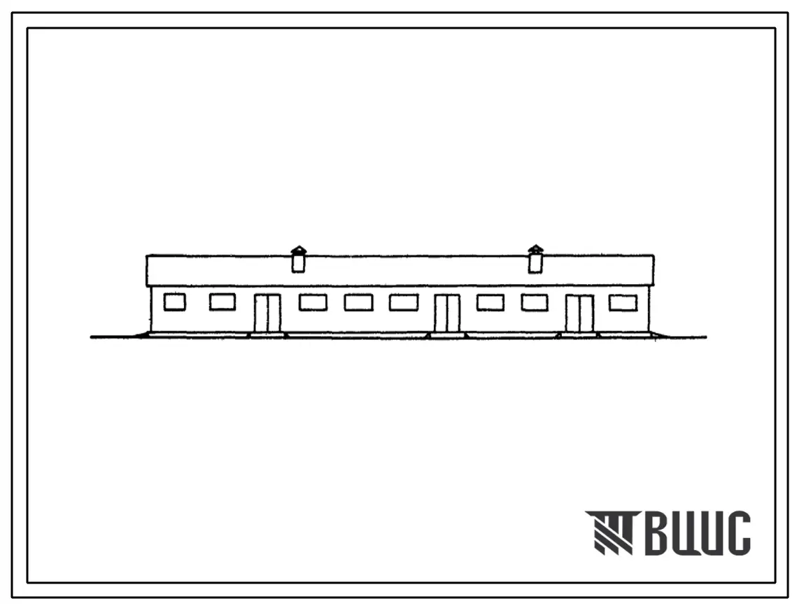 Типовой проект 803-58 Овчарня на 100 баранов.