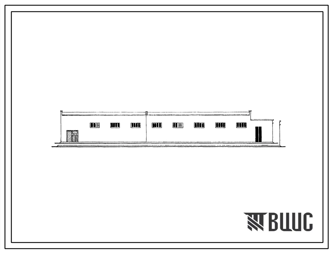 Типовой проект 705-1-9 Закрытый склад сухих минеральных удобрений и ядохимикатов емкостью 2000 т (в том числе 80 т ядохимикатов) для совхозов и колхозов.