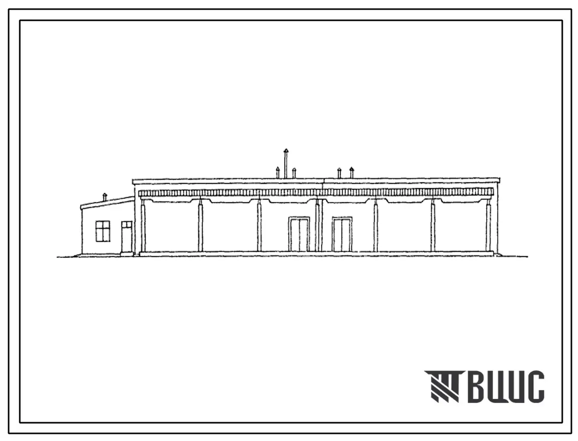 Типовой проект 813-28 Фруктохранилище емкостью 520 т единовременного хранения.