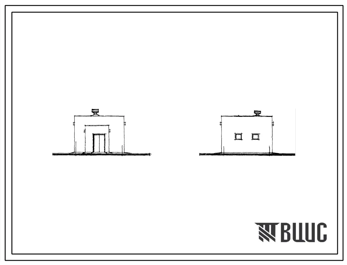 Типовой проект 705-3-4/72 Поверхностный расходный склад аммиачно-селитренных взрывчатых материалов емкостью 4 т, с хранилищами ВВ-1 и СВ-1