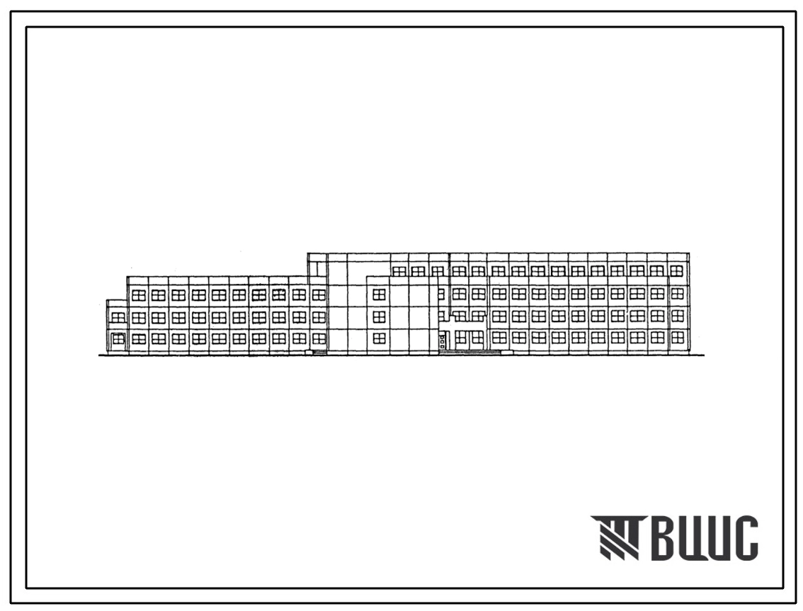 Типовой проект 221-1-588.13.87 Средняя 12-летняя общеобразовательная школа на 36 классов (1374 учащихся). Для Эстонской ССР
