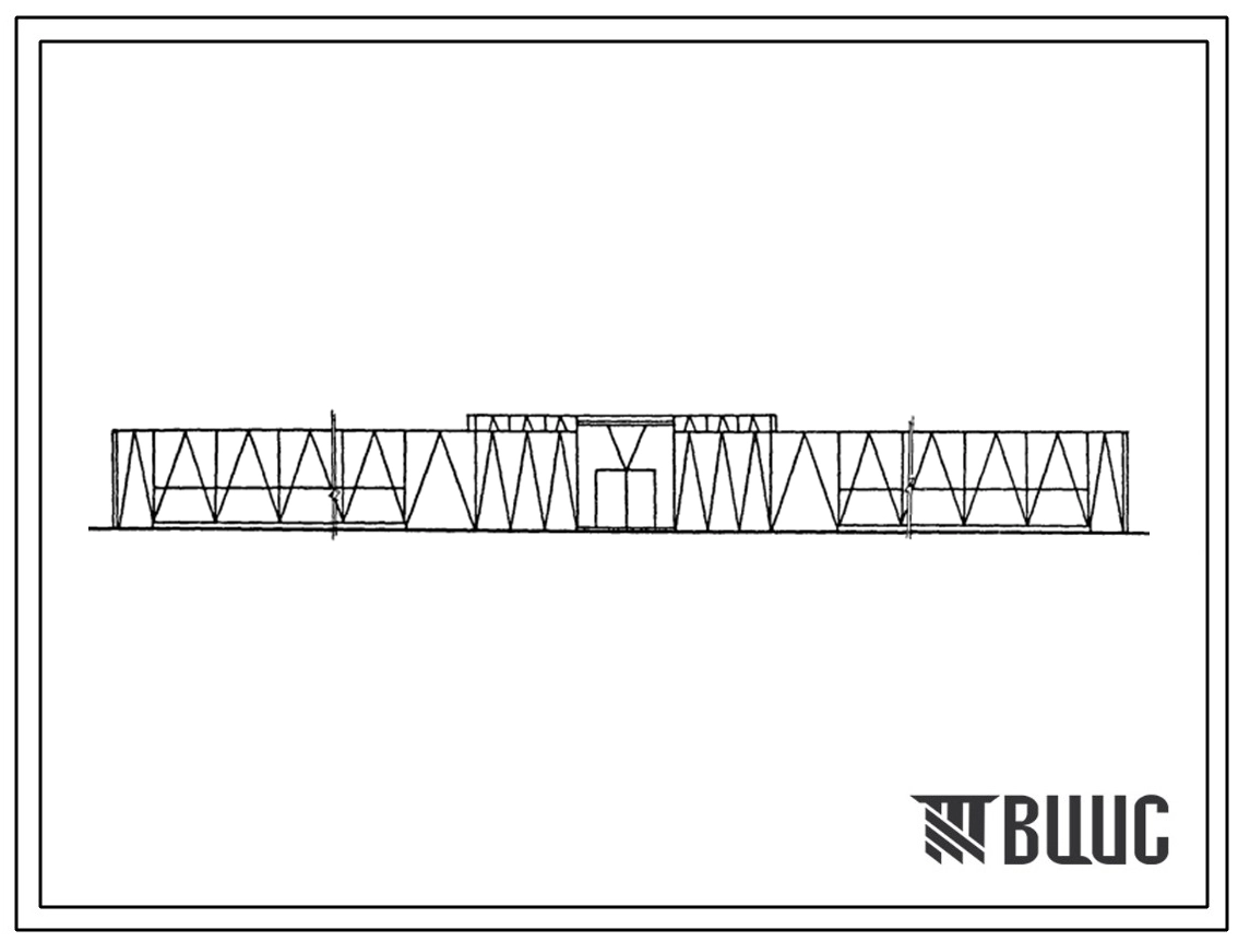 Типовой проект 810-1-23.13.87 Блок пленочных теплиц площадью 1,3 га для выращивания привитых виноградных саженцев (для Азербайджанской ССР)