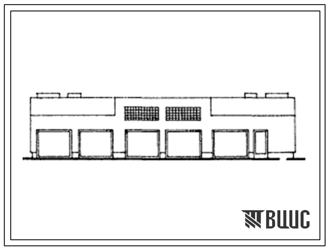 Типовой проект 503-2-22.13.86 Гараж для индивидуальных автомобилей на 27 машин (для строительства в Эстонской ССР)