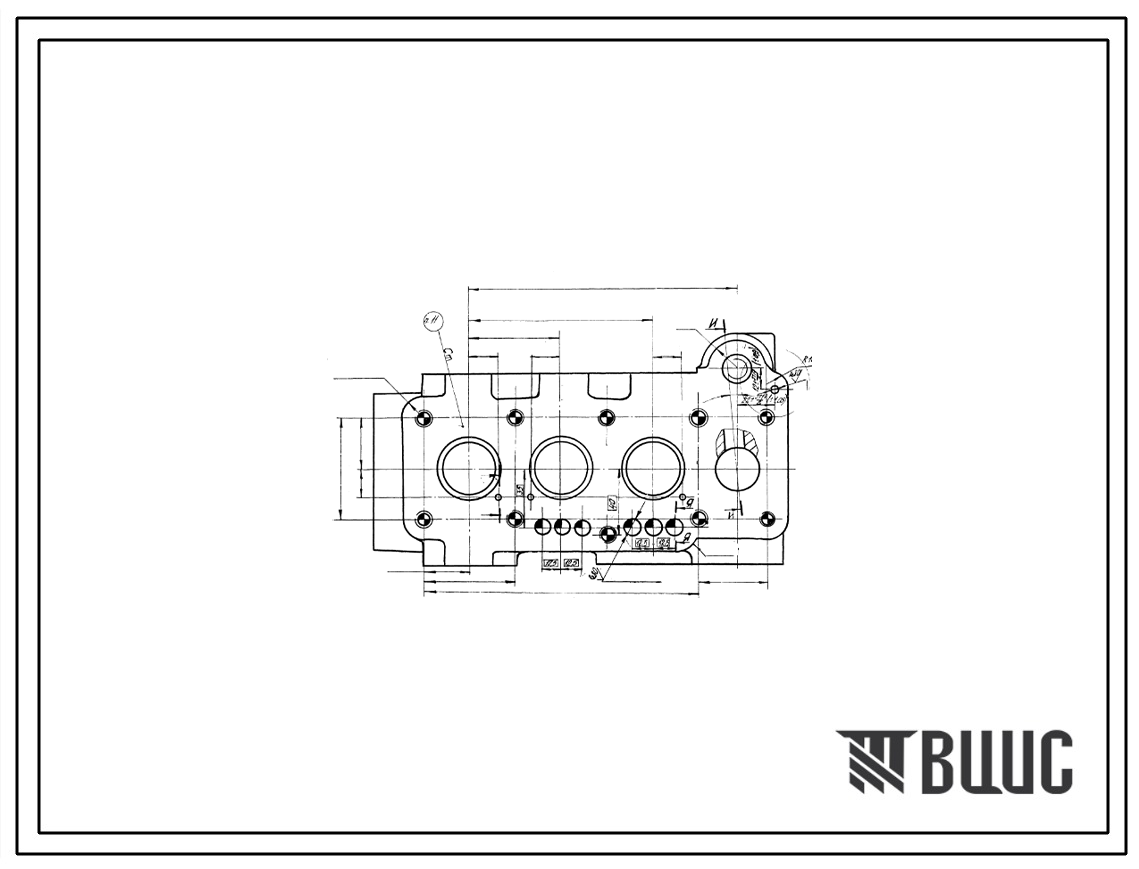 Шифр Р150-021 Корпус распределителя Р150-021