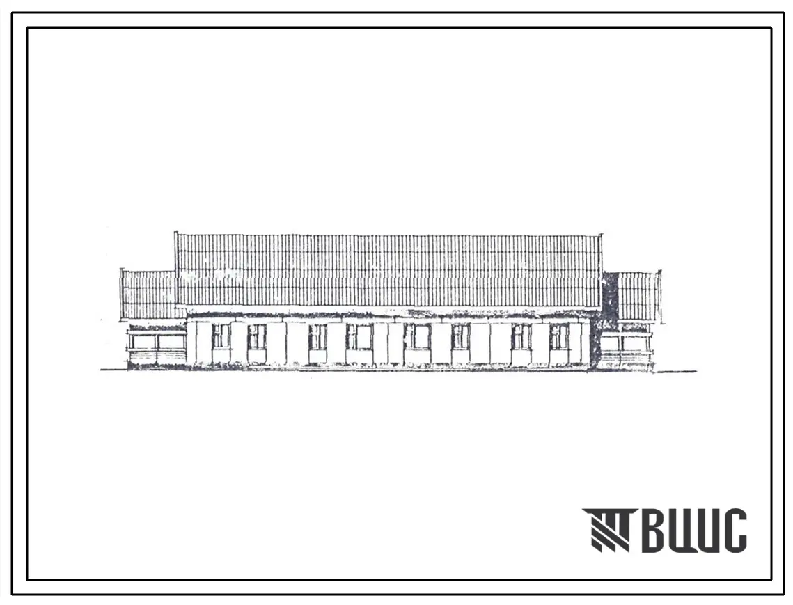 Типовой проект 183-17-81.84 Дом усадебного типа на 2 четырехкомнатные квартиры. Общая площадь 176 м2 (СТЕНЫ ИЗ КРУПНЫХ ЛЕГКОБЕТОННЫХ БЛОКОВ, Перекрытия железобетонные. Полное инженерное благоустройство, Одноэтажные, Двухэтажные, Четырехэтажные, Для Примор