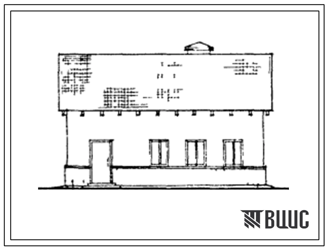 Типовой проект 411-1-31 Тип I Сушилка для шишек производительностью 4,5 кг семян в сутки (стены кирпичные).