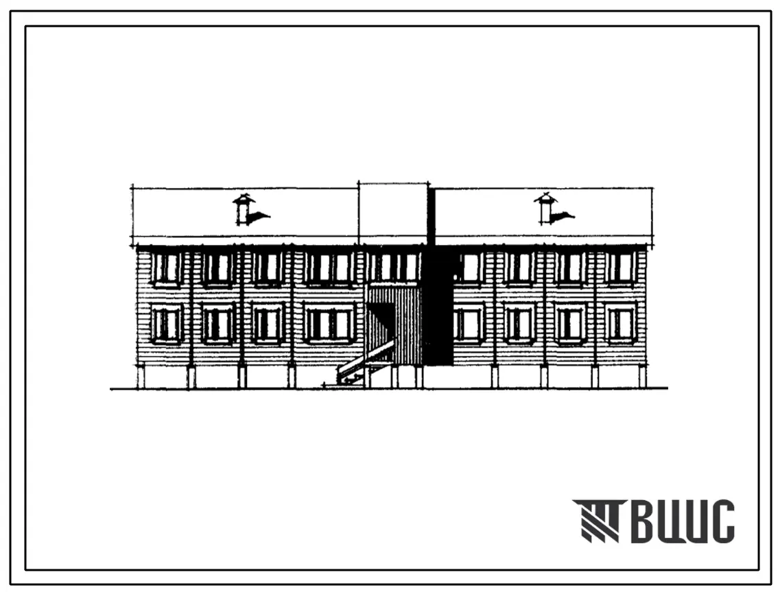 Типовой проект 111-139-22м.85 Односекционный дом на 12 квартир (однокомнатных 1Б – 4, двухкомнатных 2Б – 4, Трехкомнатных 3Б – 4). Ориентация свободная. Общая площадь 679 м2 (СТЕНЫ ИЗ ПАНЕЛЕЙ С ДЕРЕВЯННЫМ КАРКАСОМ И ОБШИВКОЙ ИЗ ФАНЕРЫ, Перекрытия – панел
