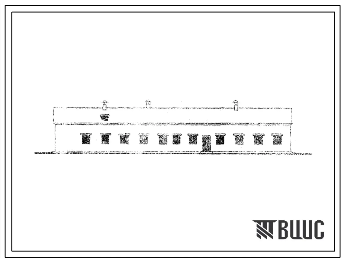 Типовой проект 807-54 Изоляторы для свиней на 14 и 26 станков.