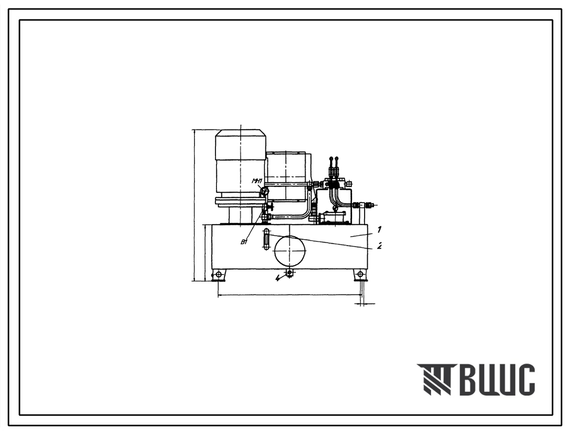 Шифр С250.ТВИ.ВНШ.12.87.22-2РМ12 Насосная установка С250.ТВИ.ВНШ.12.87.22-2РМ12