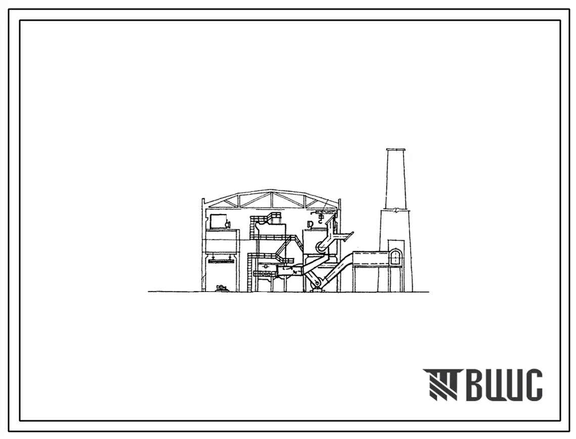 Типовой проект 903-1-39 Котельная с двумя котлами ТВГМ-30 с открытой системой теплоснабжения. Топливо природный газ, аварийное высокосернистый мазут. Теплоноситель вода.
