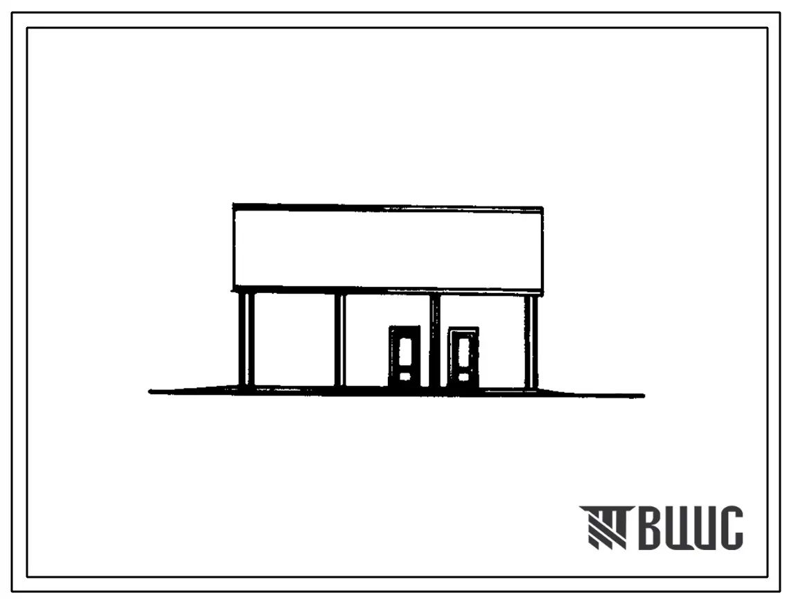 Типовой проект 808-5-2 тип 1 Сотохранилище для хозяйств, имеющих до 200 пчелиных семей